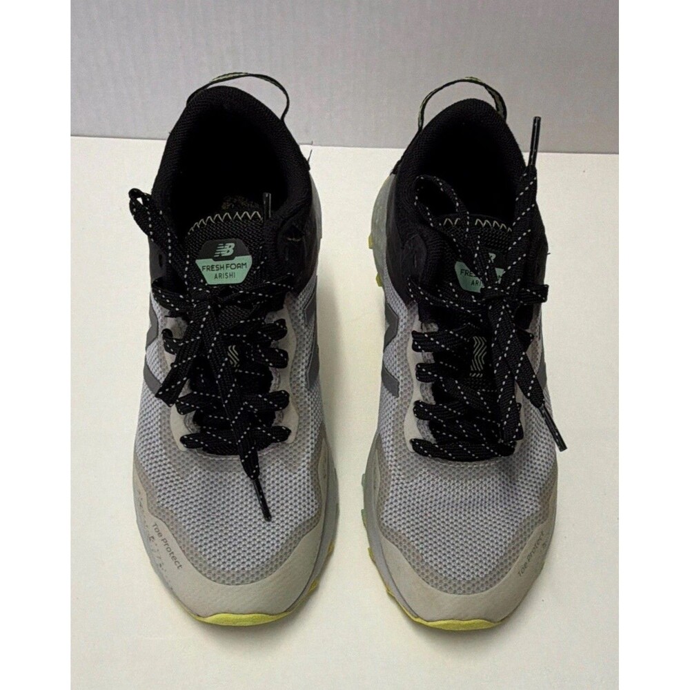 New Balance FF Arishi Trail V1 Running Shoe WTARISS1 Gray/Black Women Sz 6.5